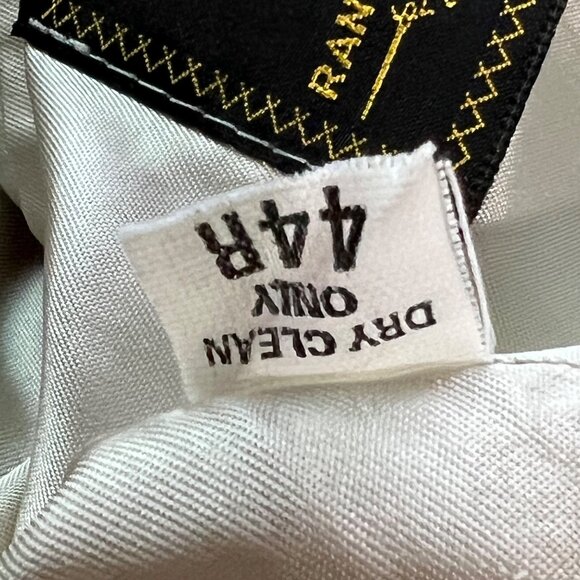 Vintage 80s Circle S Blazer Sport Coat Size 44R Single Breasted Gray Western - Picture 3 of 10